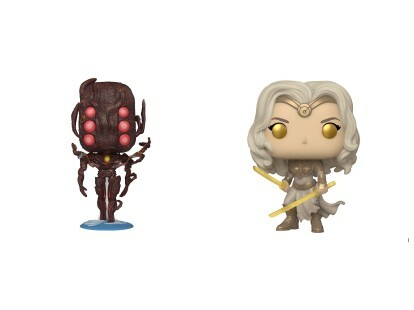 Exclusieve figuren van Thena en Arishem Funko POP.