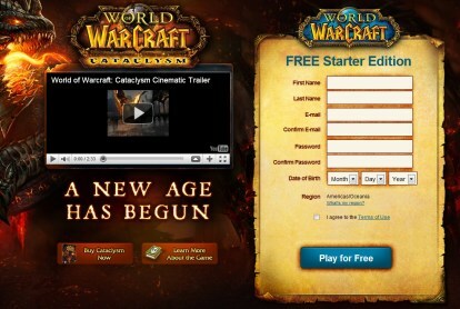 World of Warcraft-無料プレイ-スターター エディション