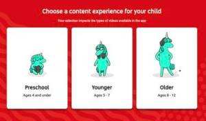 YouTube Kids tiene un nuevo filtro de contenido para diferentes grupos de edad