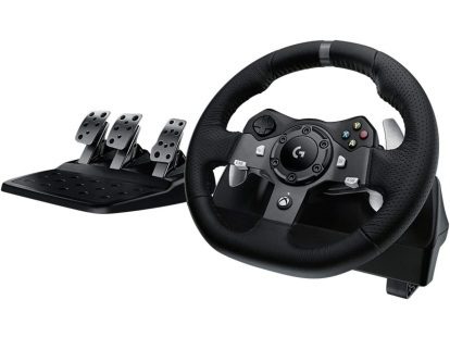 Ahorre $ 100 en este volante de carreras y juego de pedales Logitech para Xbox y PC