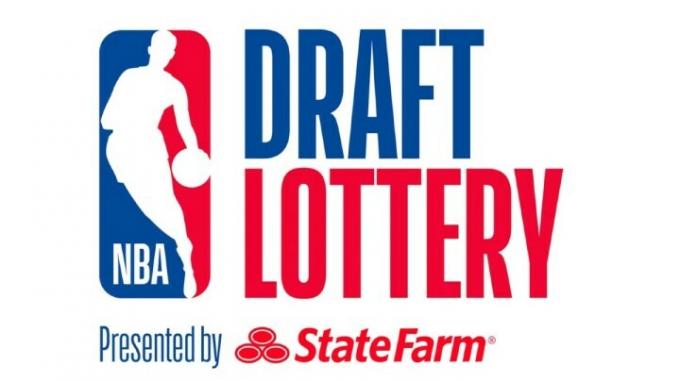 Logo untuk Lotere Draf NBA 2023.