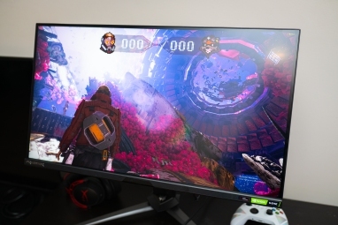 Guardians of the Galaxy på Acer Predator X28.