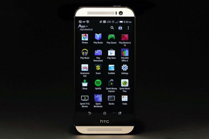 HTC One M8 Harman Kardon editie front-apps