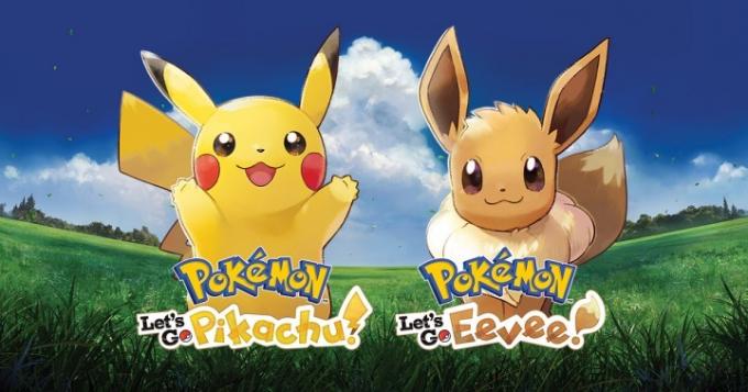 Pokémon Let's Go Pikachu და Eevee პრომო ხელოვნება. 