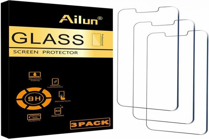 Ailun Glass képernyővédő fólia iPhone 1313 Pro készülékkel kompatibilis.