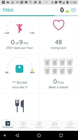 fitbit alta hr tracker recension skärmdump 20170404 115653