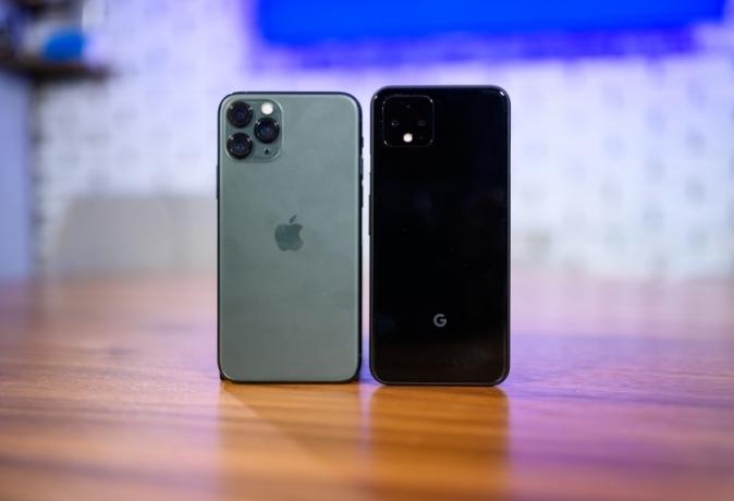 Héros de l'iPhone 11 Pro et du Pixel 4