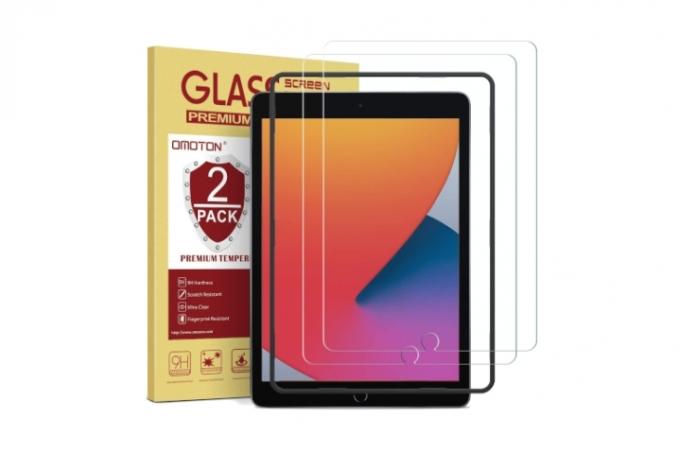 iPad 8세대: 7세대(10.2인치, iPad 2020:2019)용 Omoton 화면 보호기