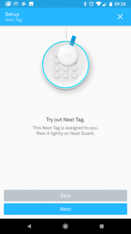 Einrichtung der Nest Secure Review App 1419