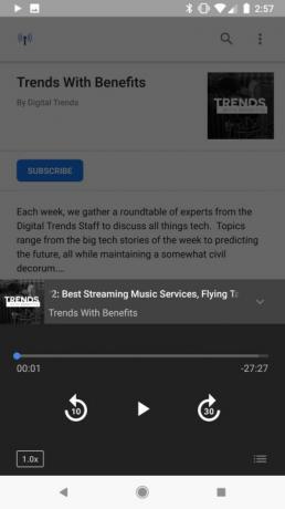 подкаст поддръжка на приложението google podcasts dt 2