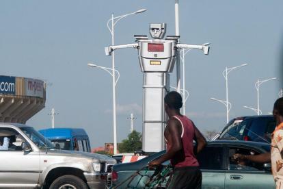 Robô de trânsito de Kinshasa