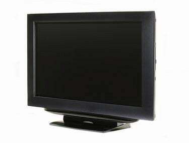 LCD HDTV、左側面図