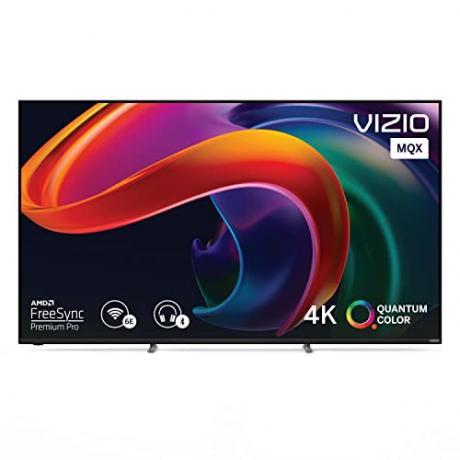 VIZIO 65 polegadas MQX Series 4K QLED HDR Smart TV com Dolby Vision, Active Full Array, 120 Hz, WiFi 6E, AMD FreeSync Premium Pro, compatível com fone de ouvido Bluetooth e compatibilidade com Alexa, modelo M65QXM-K03 2023