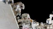 Romvandring suksess som astronauter oppgraderer batterier på ISS