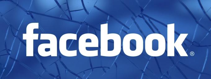 facebook-شعار-نافذة مكسورة-أمان سيء-برامج ضارة-رسائل غير مرغوب فيها-التصيد الاحتيالي