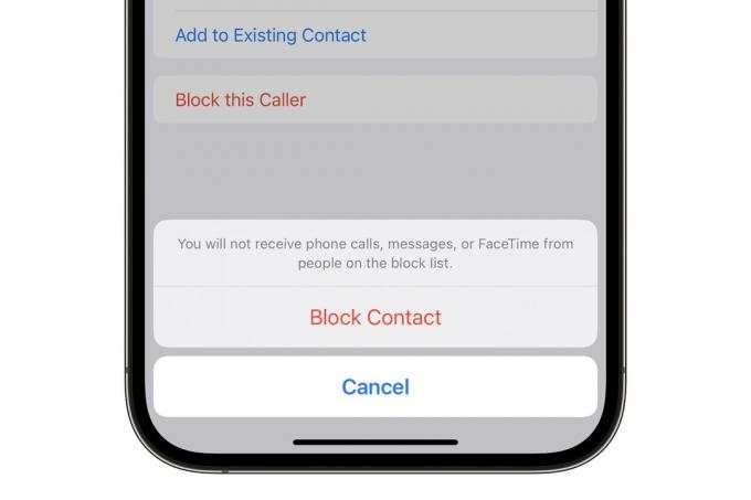 iPhone संदेश ऐप में संपर्क पुष्टिकरण को ब्लॉक करें।