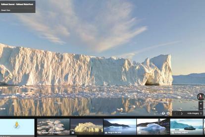 Street View zdůrazňuje přírodní krásy Grónska a starověké ruiny Grónska
