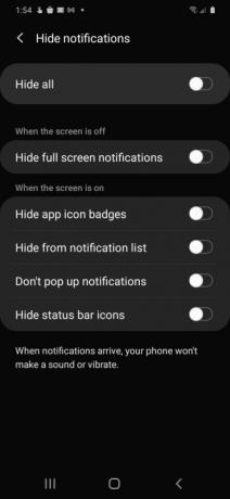 Notifications Samsung Android 10 NPD