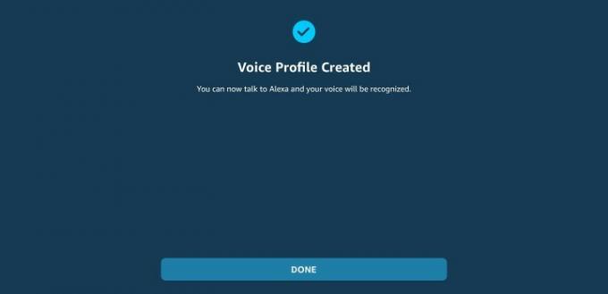 como configurar um perfil de voz amazon alexa criado