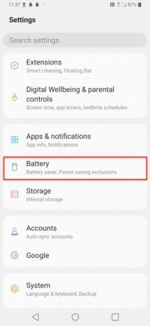fond d'applications Android tuer Batteryuse1