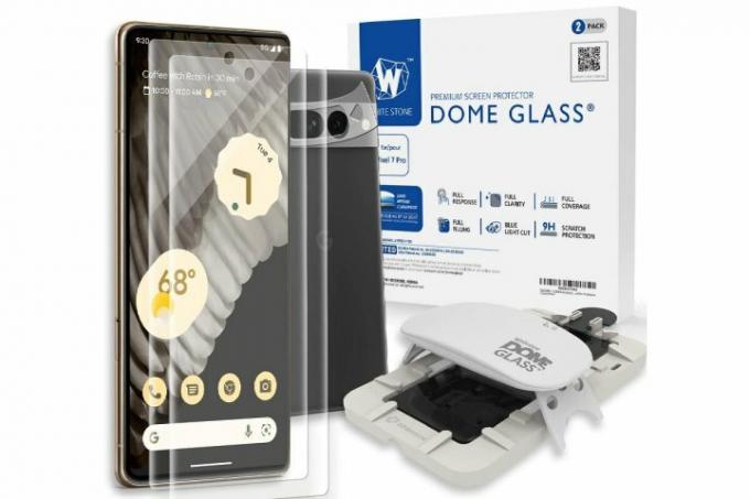 แผ่นกันรอยหน้าจอกระจกโดม Whitestone สำหรับ Google Pixel 7 Pro