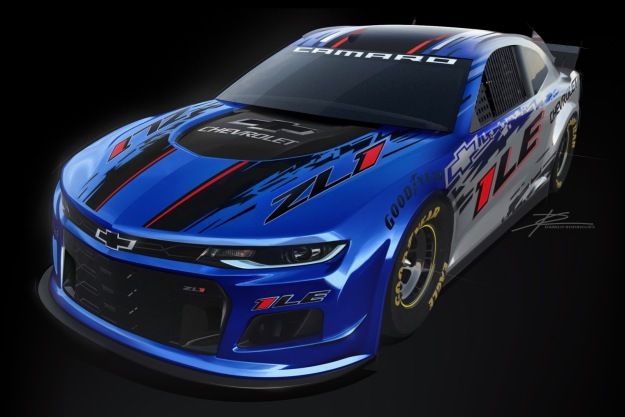 chevrolet camaro zl1 1le nascar cup სერიის სარბოლო მანქანა 2020 წელი