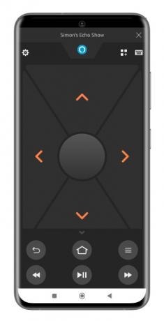 Amazon Echo Show 15 Alexa rakendus Androidile.