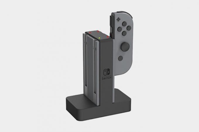 hogyan töltsünk fel egy Nintendo switch vezérlőt powera joy con töltési dokkoló hüvelykujj