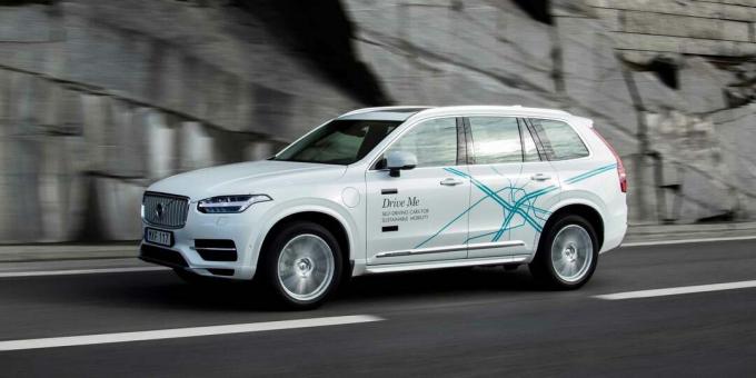 DT10 Cars - Беспилотный автомобиль Volvo XC90 «Drive Me»