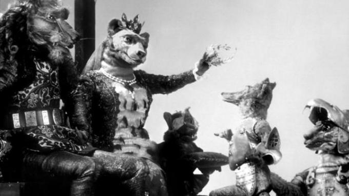 Kadr z filmu The Story of the Fox (Le Roman de Renard), 1937