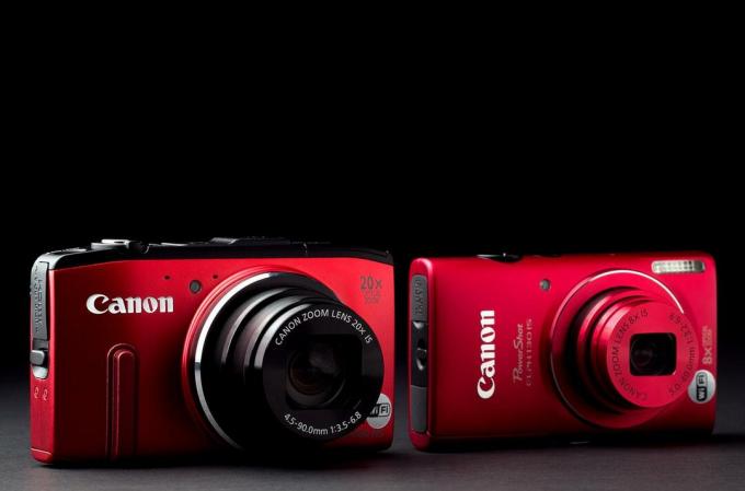 Canon-PowerShot-SX280-HS-peržiūra-priekinis kampas