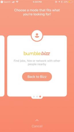 צילום מסך של bumble bizz 7