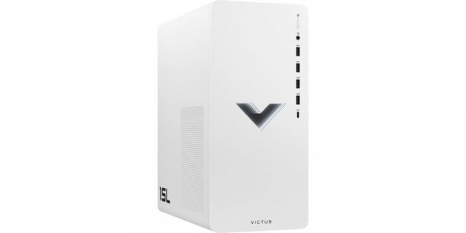 측면 각도의 HP Victus 15L.