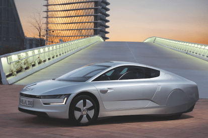 VW XL1 vista lateral