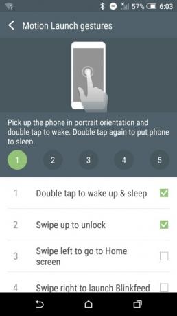HTC One A9 recenzja ekranu Androida 2