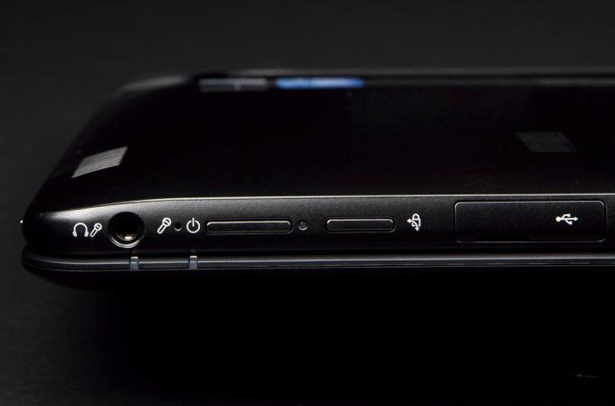 Samsung Smart Ativ PC-Anschlüsse Makro