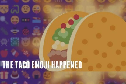 „Taco bell“ sukūrė 600 gifų ir vaizdų, kad švęstų jaustukų atėjimą