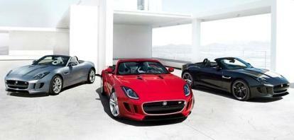 Carros esportivos com vazamento Jaguar F Type 2013