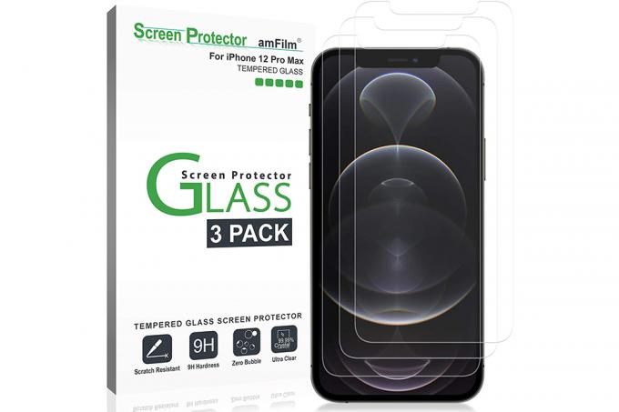 מגן מסך amFilm Glass לאייפון 12 Pro Max