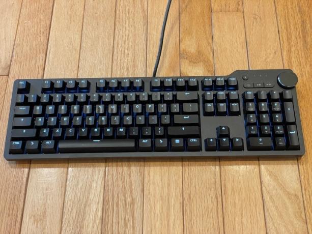 Das Keyboard 6 Pro トップダウン。