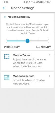 Ring Stick Up Cam -sovellus