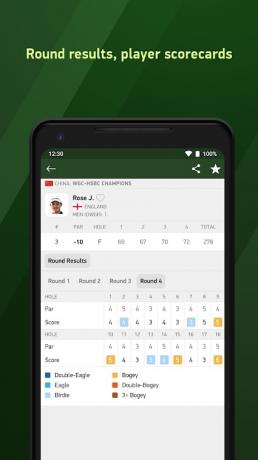 Golf Live 24 para iOS e Android.