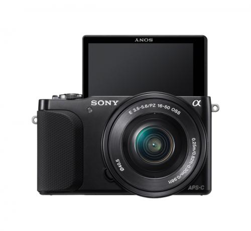 Sony dévoile le nex 3n front wselp1650 self 1 bk d'entrée de gamme