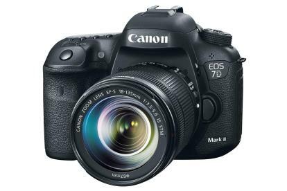 canon areneb eos 7d dslr mark ii lisab uusi objektiive kompaktkaamerad hr markii efs18 135 3q cl