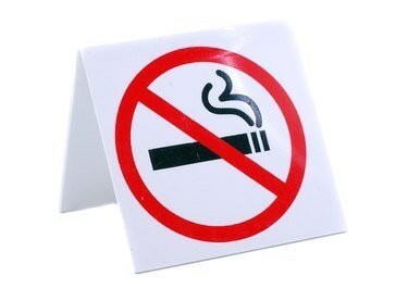 Tilos a dohányzás jele