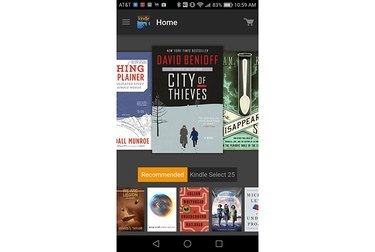 Kindleのスクリーンショット