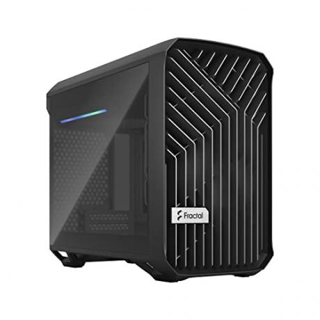 Fractal Design Torrent Nano Schwarz Computergehäuse TG Gehärtetes Glas Dunkle Tönung