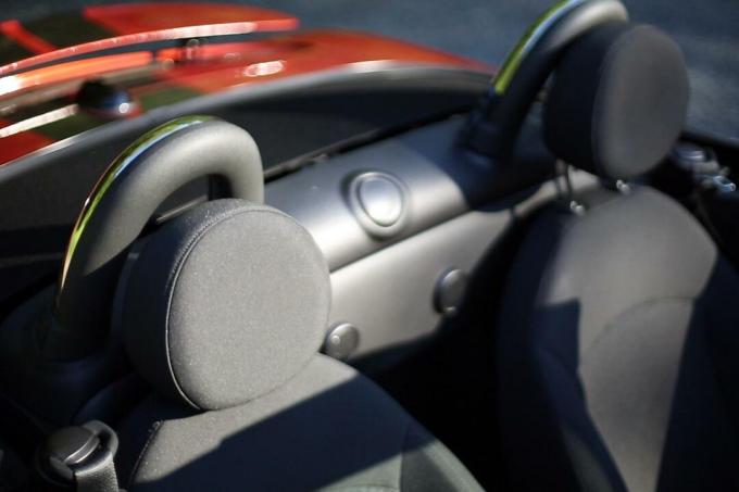 Asientos interiores del MINI Cooper S Roadster 2013