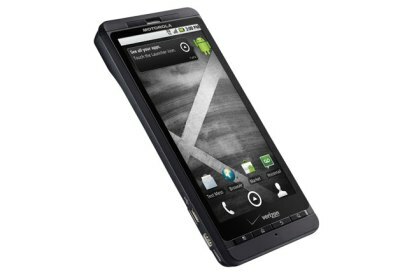 Ъгъл на дисплея на Motorola Droid X2