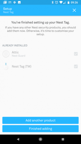 Einrichtung der Nest Secure Review App 1420